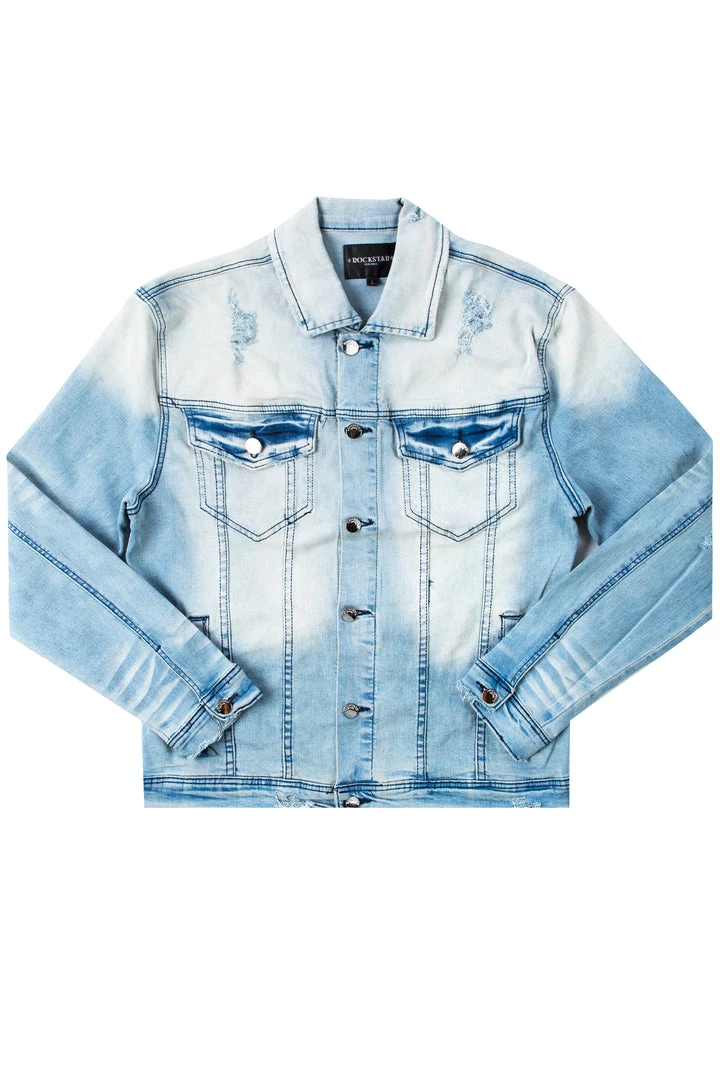 MENS DENIM JACKETS KELLAR DENIM JACKET-BLUE 1 MENS DENIM JACKETS KELLAR DENIM JACKET-BLUE