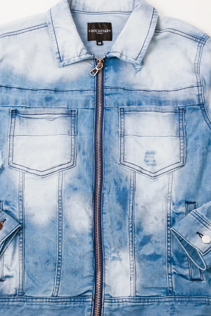 MENS DENIM JACKETS KENNY JACKET-MEDIUM WASH 5 MENS DENIM JACKETS KENNY JACKET-MEDIUM WASH