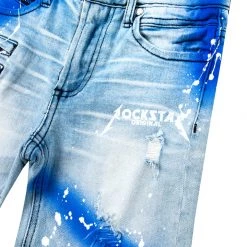 BOYS SHORTS New Arrivals KIDS BUCK DENIM SHORT-BLUE