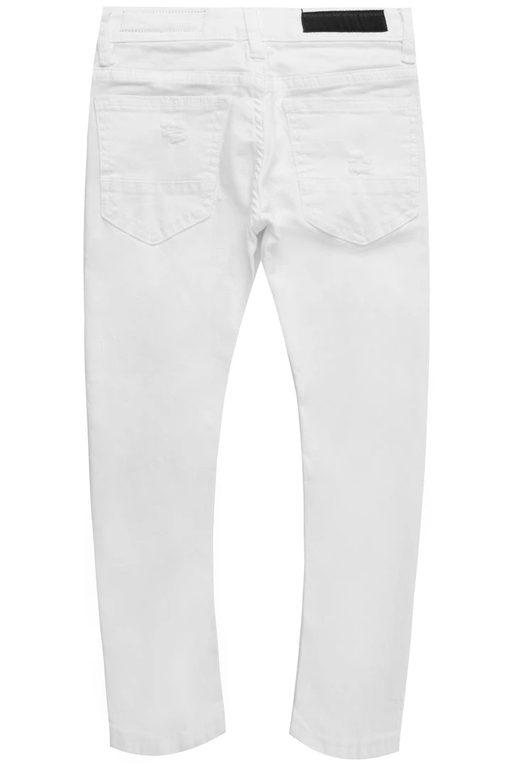 BOYS JEANS New Arrivals KIDS OSCAR 5 POCKET JEAN-WHITE 3 BOYS JEANS New Arrivals KIDS OSCAR 5 POCKET JEAN-WHITE