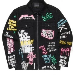 MENS DENIM JACKETS Koontz 3.0 Jacket (Black)