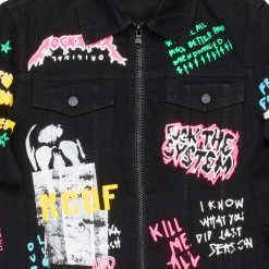 MENS DENIM JACKETS Koontz 3.0 Jacket (Black) 6 MENS DENIM JACKETS Koontz 3.0 Jacket (Black)