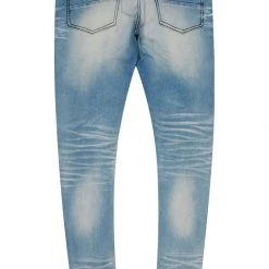 MENS JEANS LEONARD GRAPHIC JEAN-YELLOW