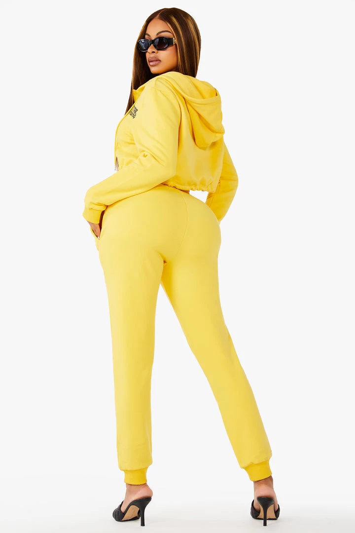 WOMENS TRACK SETS AVERY TRACKSET - YELLOW 6 WOMENS TRACK SETS AVERY TRACKSET - YELLOW