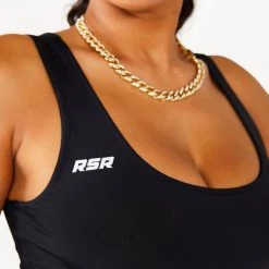 WOMENS ACTIVE SHORT SETS LENA BIKER SET - BLACK