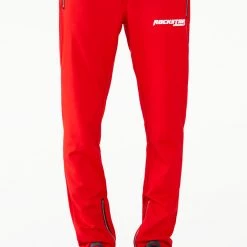 MENS TRACK SETS CHIEF T-SHIRT TRACK SET-RED/BLK