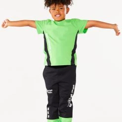 BOYS TRACK SETS KIDS WADE T-SHIRT TRACK SET- GREEN New Arrivals
