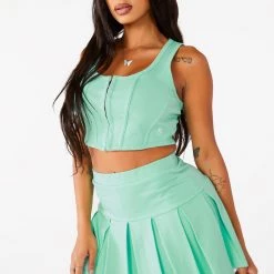 WOMENS DRESSES KATIA CORSET SKIRT SET - MINT Best Seller