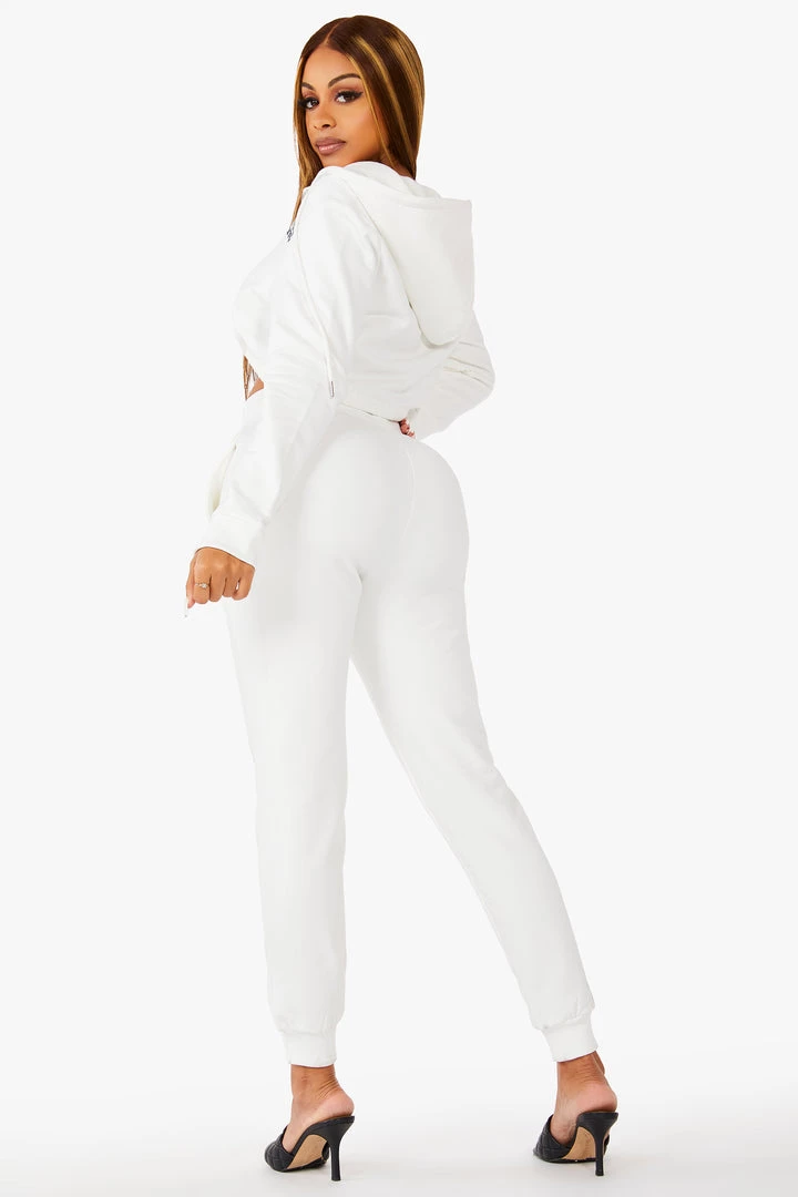 WOMENS TRACK SETS AVERY TRACKSET - WHITE 8 WOMENS TRACK SETS AVERY TRACKSET - WHITE