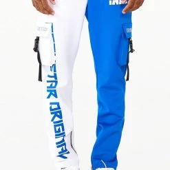 MENS TRACK SETS PAYNE T-SHIRT TRACK SET- ROYAL BLUE/WHITE 15 MENS TRACK SETS PAYNE T-SHIRT TRACK SET- ROYAL BLUE/WHITE