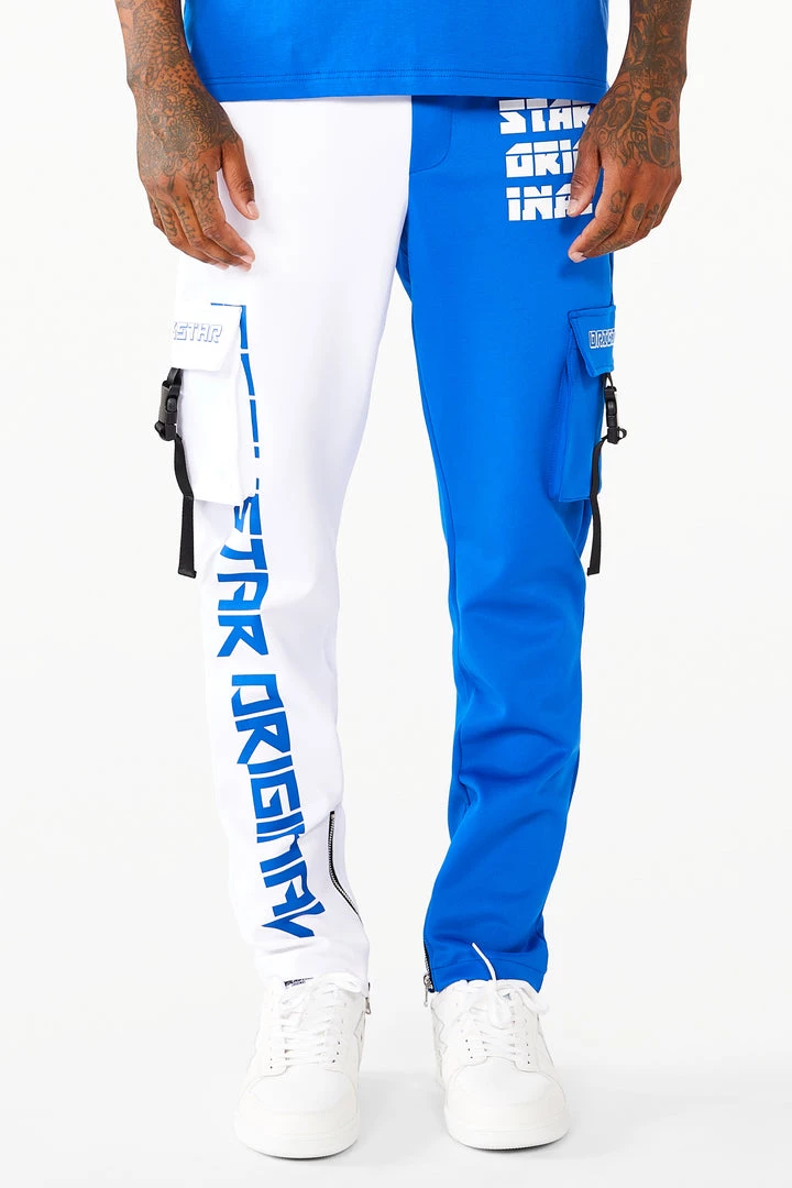 MENS TRACK SETS PAYNE T-SHIRT TRACK SET- ROYAL BLUE/WHITE 8 MENS TRACK SETS PAYNE T-SHIRT TRACK SET- ROYAL BLUE/WHITE