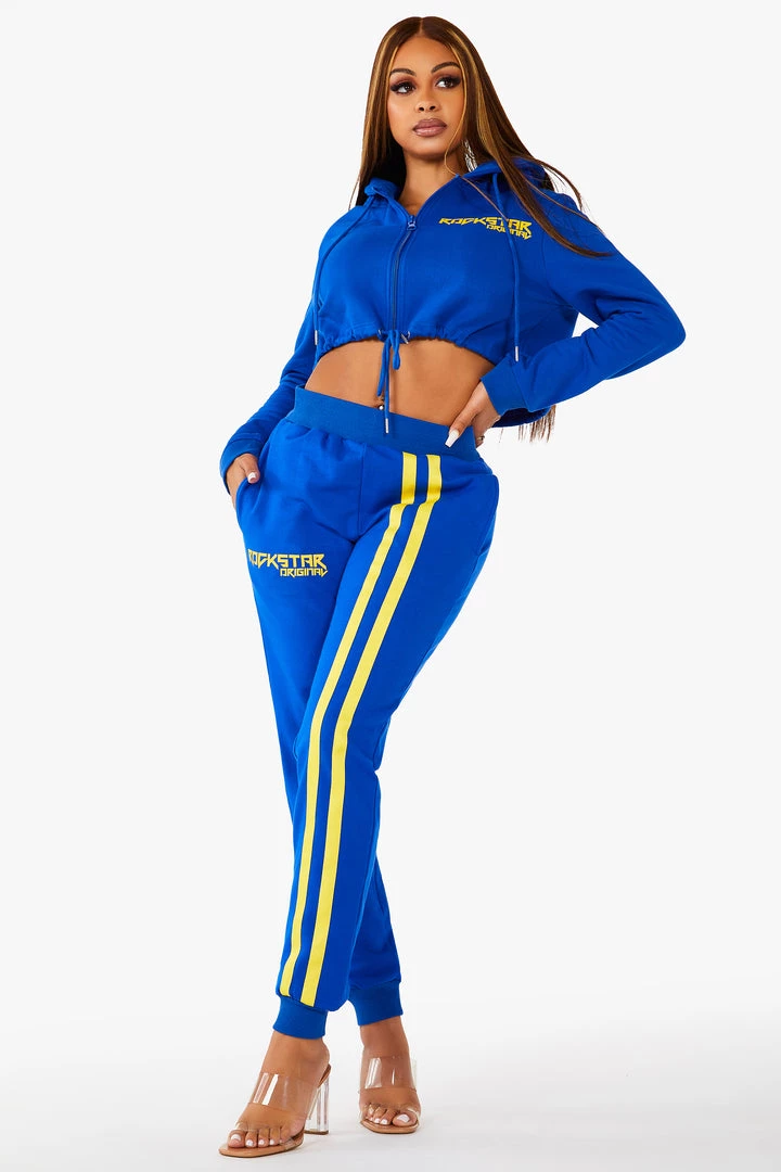 WOMENS TRACK SETS AVERY TRACKSET - ROYAL 1 WOMENS TRACK SETS AVERY TRACKSET - ROYAL