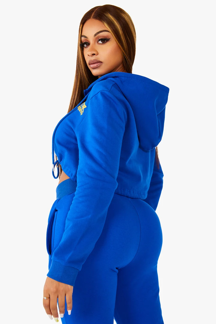 WOMENS TRACK SETS AVERY TRACKSET - ROYAL 4 WOMENS TRACK SETS AVERY TRACKSET - ROYAL