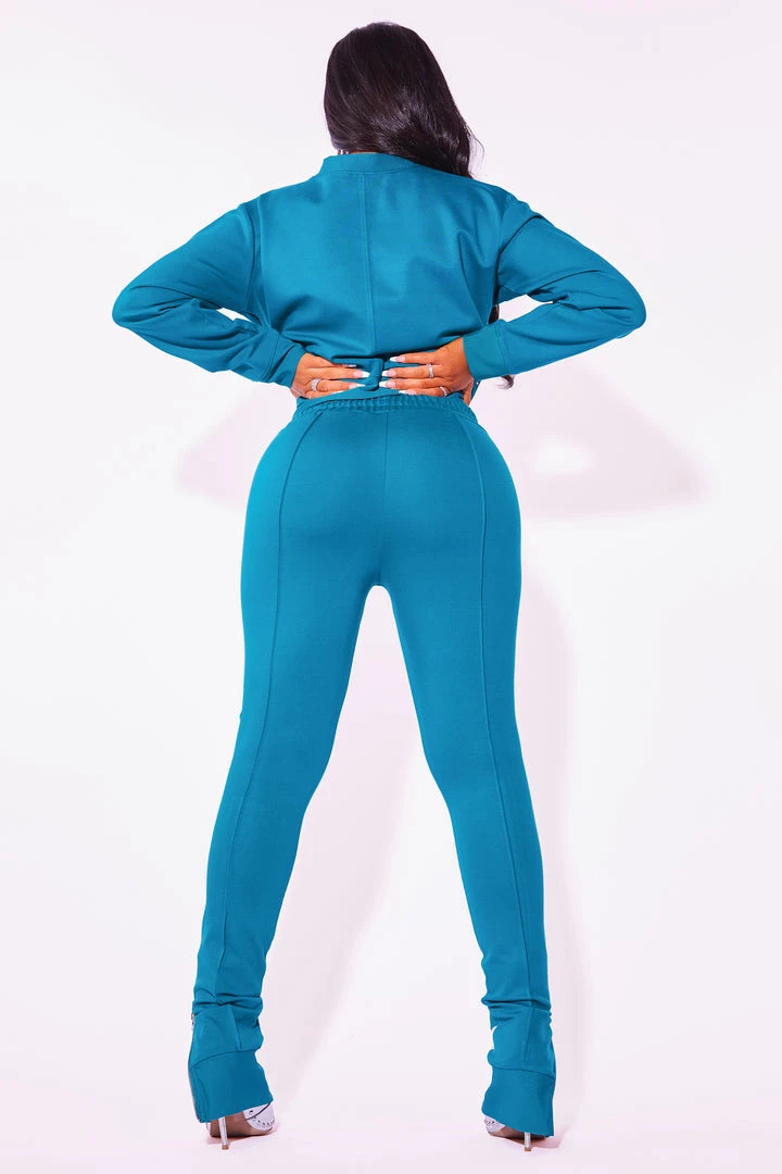 WOMENS TRACK SETS DELFI TRACKSET-TEAL 7 WOMENS TRACK SETS DELFI TRACKSET-TEAL