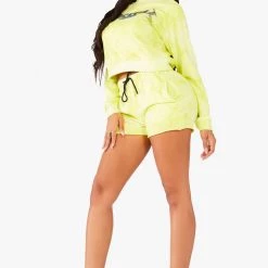 WOMENS SHORT SETS KAPPA SHORT SET - YELLOW
