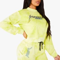 WOMENS SHORT SETS KAPPA SHORT SET - YELLOW