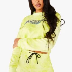 WOMENS SHORT SETS KAPPA SHORT SET - YELLOW