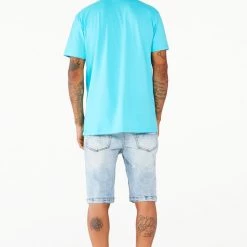 MENS SHORTS JACOB SHORT-LIGHT WASH