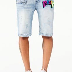 MENS SHORTS JACOB SHORT-LIGHT WASH