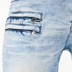 MENS SHORTS JACOB SHORT-LIGHT WASH