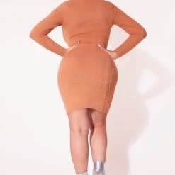 WOMENS DRESSES EFFIE SKIRT SET - BROWN Best Seller