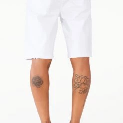 MENS SHORTS Denim JACOB SHORT-WHITE