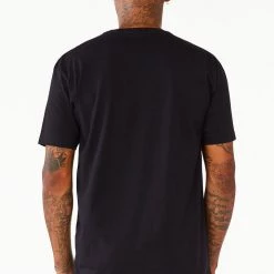 MENS TEES Tops BRUM PRINTED T-SHIRT-BLACK