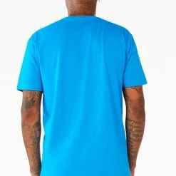MENS TEES Tops BRUM PRINTED T-SHIRT-LT BLUE