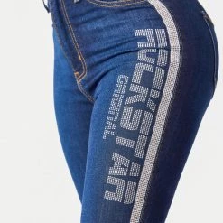 WOMENS JEANS REMMY JEANS - DK WASH