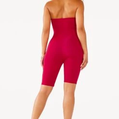 WOMENS ROMPERS & JUMPSUITS QUEENIE ROMPER - RED