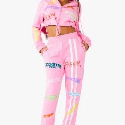 WOMENS TRACK SETS SHAYNA TRACKSET - PINK 11 WOMENS TRACK SETS SHAYNA TRACKSET - PINK