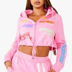 WOMENS TRACK SETS SHAYNA TRACKSET - PINK 13 WOMENS TRACK SETS SHAYNA TRACKSET - PINK