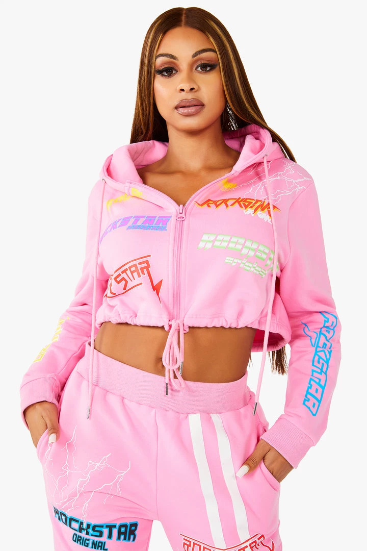 WOMENS TRACK SETS SHAYNA TRACKSET - PINK 5 WOMENS TRACK SETS SHAYNA TRACKSET - PINK