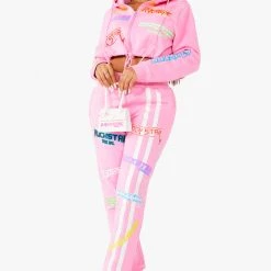 WOMENS TRACK SETS SHAYNA TRACKSET - PINK 16 WOMENS TRACK SETS SHAYNA TRACKSET - PINK