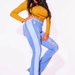 WOMENS TOPS DAVINA SHIRT-GOLD Best Seller