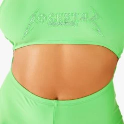 WOMENS ROMPERS & JUMPSUITS LEAH ROMPER - GREEN