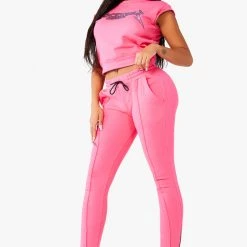 WOMENS TRACK SETS NISIA TRACK SET - PINK