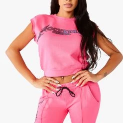 WOMENS TRACK SETS NISIA TRACK SET - PINK