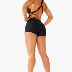 WOMENS ROMPERS & JUMPSUITS LEAH ROMPER - BLACK Best Seller