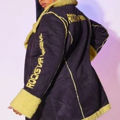 WOMENS JACKETS Best Seller CHARLOTTE JACKET - BLACK/YELLOW