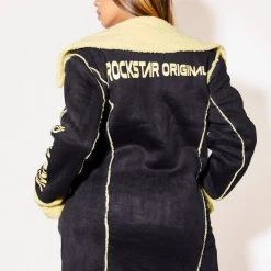 WOMENS JACKETS Best Seller CHARLOTTE JACKET - BLACK/YELLOW