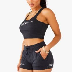 WOMENS ACTIVE SHORT SETS JULIAH SHORT SET - CHARCOAL