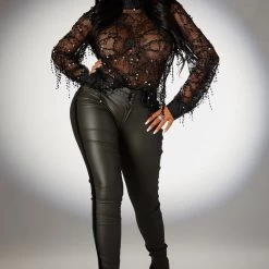 WOMENS PANTS AMY PANT-OLIVE Best Seller