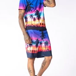 MENS SHORT SETS Farley Short Set (Blue) Track Sets