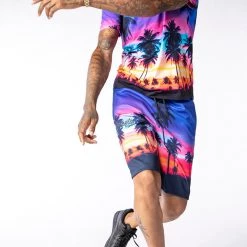 MENS SHORT SETS Farley Short Set (Blue) Track Sets