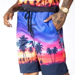 MENS SHORT SETS Farley Short Set (Blue) Track Sets