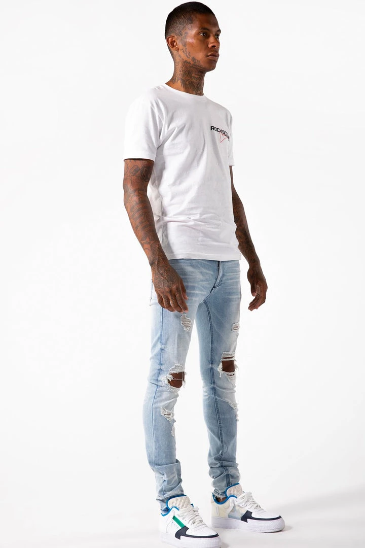 MENS JEANS Denim DAG 5 POCKET JEAN- BLUE 9 MENS JEANS Denim DAG 5 POCKET JEAN- BLUE