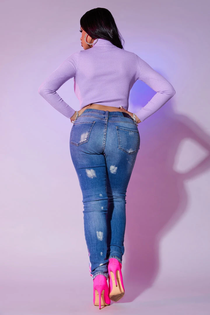 WOMENS HOODIES & SWEATSHIRTS MILLIE TURTLENECK - LAVENDER 4 WOMENS HOODIES & SWEATSHIRTS MILLIE TURTLENECK - LAVENDER