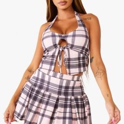 WOMENS DRESSES MANDY SKIRT SET - PINK