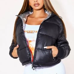 WOMENS OUTERWEAR Best Seller DARA PUFFER JACKET - BLACK